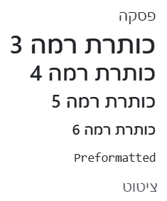 כותרות